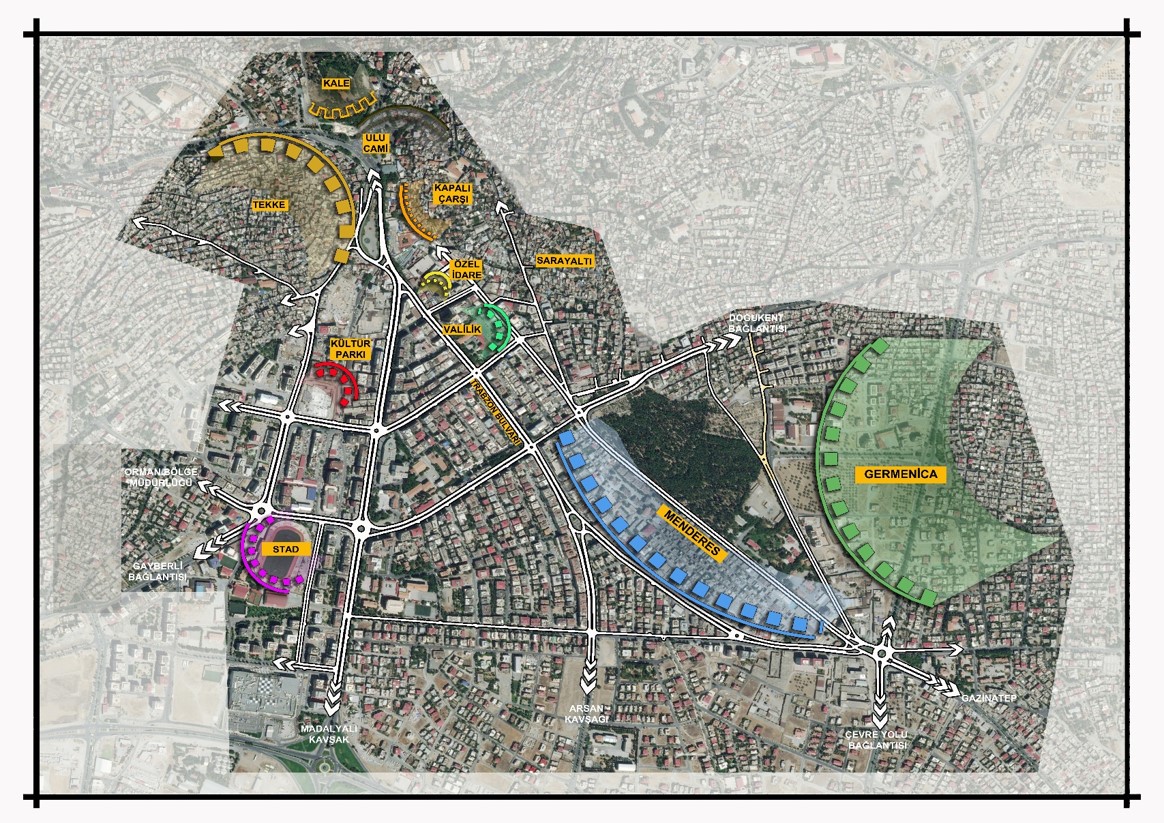 tarihi kent haritası